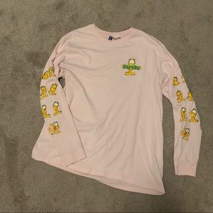 H&M Garfield longsleeve tee
